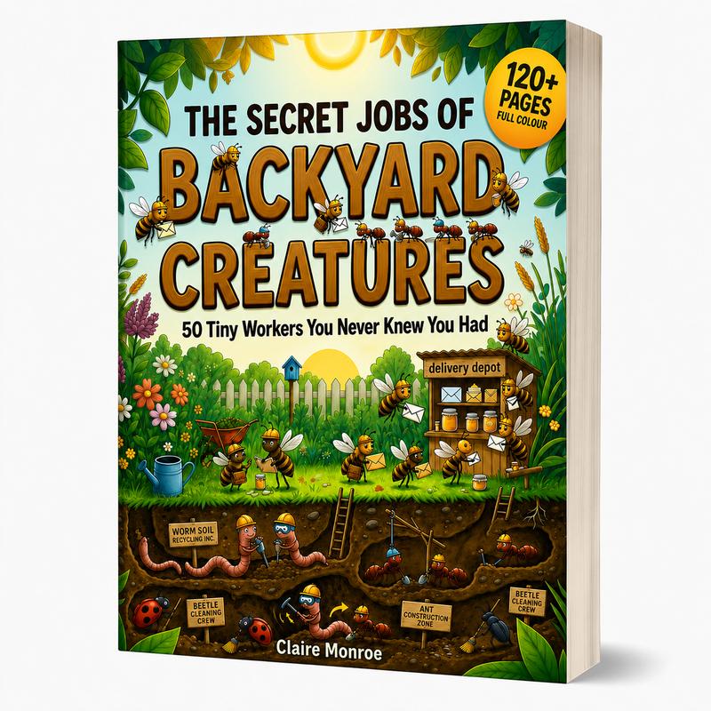 The Secret Jobs of Backyard Creatures book cover