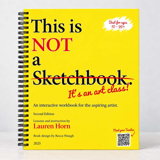 This is NOT a Sketchbook. It's an Art Class!