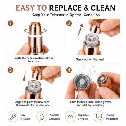 Easy to replace and clean